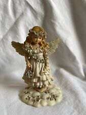 The Leonardo Collection Angel Whispers By Christine Haworth Figurine✅1014