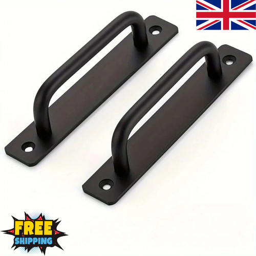 1pcs black door pull - 1pcs, handles