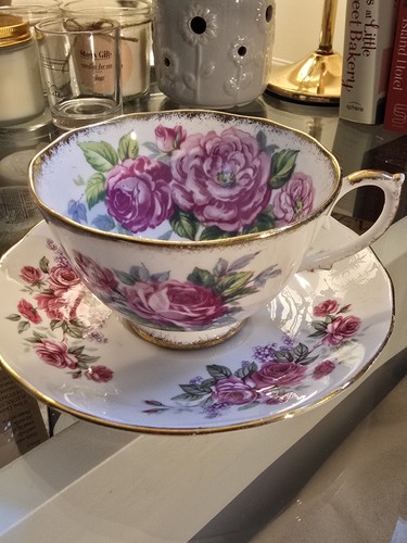 Queen anne china saucer - anne,