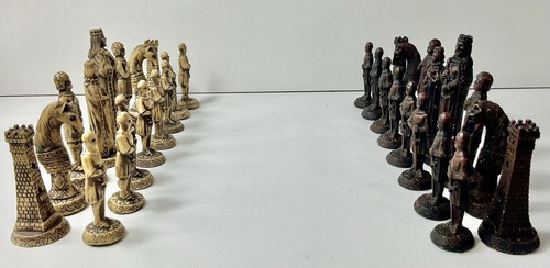 Vintage lewis chessmen style - vintage,