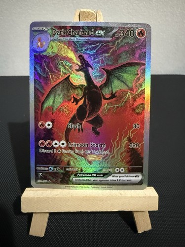 Dark charizard pokemon - dark, card