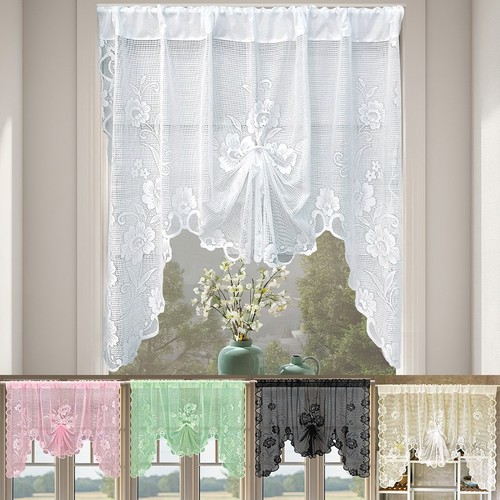 Net sheer drape butterfly - net,
