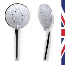 Grohe Replacement Shower Handset 8 Mode Large ABS 12cm Chrome Head Easy Clean