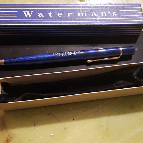Waterman blue pencil boxed - blue,