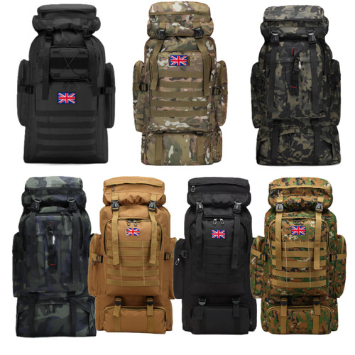 Tactical rucksack 80l backpack - tactical,