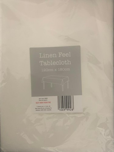 Linen feel table - table, plain