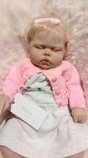 KATIE❤️Beautiful New reborn doll Girl asleep weight 5.94 lbs 2.7kgs 19" 48cm❤️
