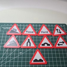 Road Signs Toy 3D Printed