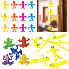 Stretchy Toys Party Bag Fillers Smile Man Frogs Sticky Men Kids Gifts Loot Bag