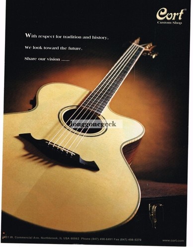 2002 cort acoustic guitar - cort,