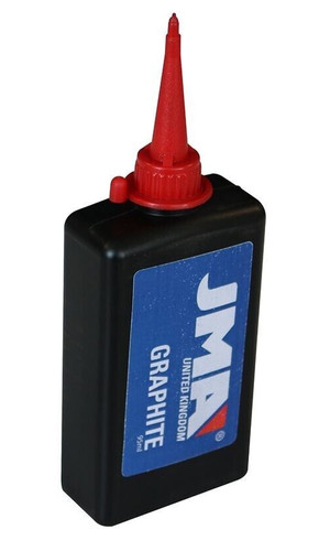 Graphite powder lock - lock, lubricant