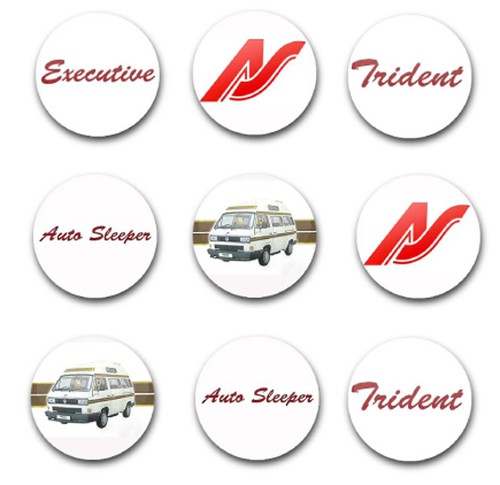 25mm button badges x9 - button,