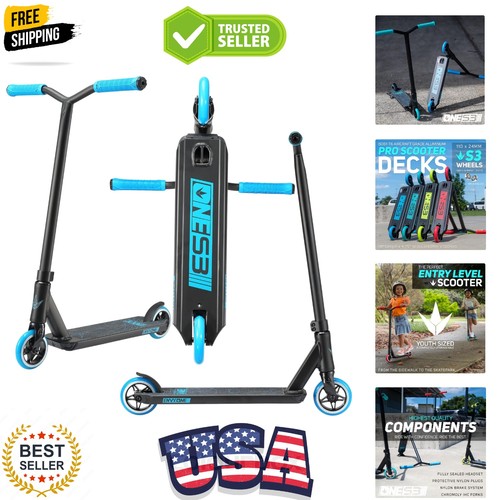 One stunt scooter - -, trick