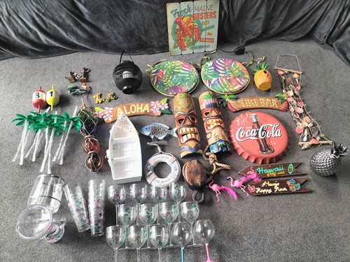 Tiki bar kit bundle - bar, wooden