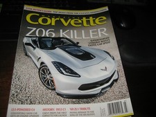 CORVETTE Magazine;March 2017; ZO 6 ;C3/C4/C5;  Good  Shape; MANY Pictures