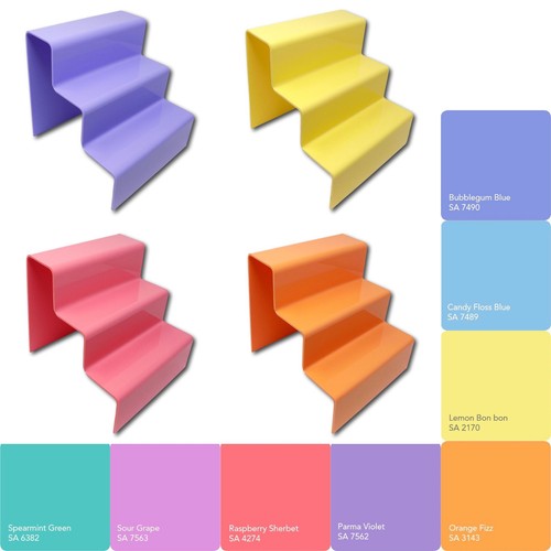 Step tier sweet pastel - step,