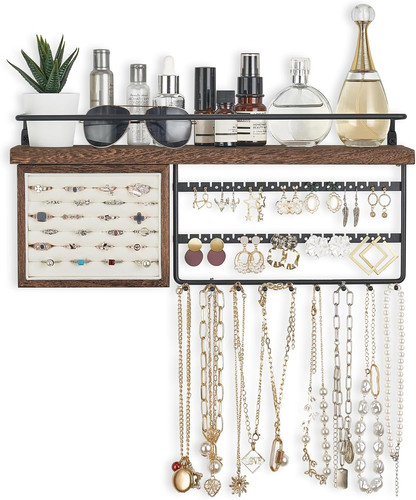 Hanging jewelry organizer - hanging, wall