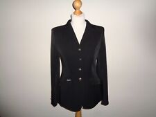 Pikeur Epsom ladies new fabric competition show jacket black size 38 fit UK 8/10
