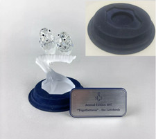 NO BIRDS ONLY STAND for 1987 Swarovski Lovebirds Togetherness