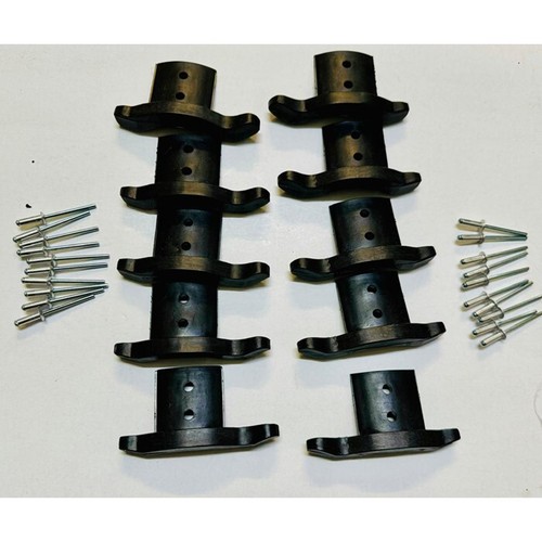 Pack nylon end - nylon, locks