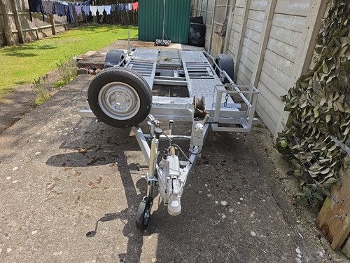 Small car transport trailer - car,