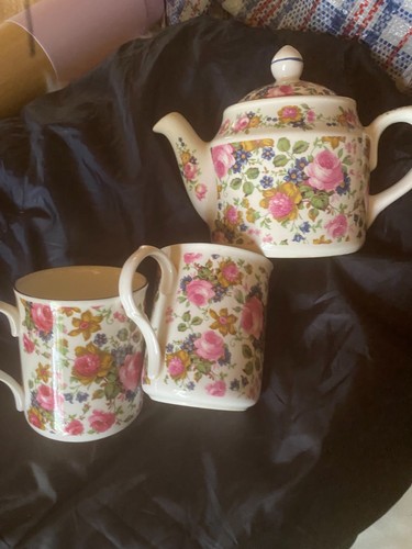 Sadler olde chintz teapot and - olde,