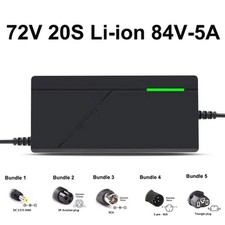 72V Charger 5A 20S Lithium-Ion