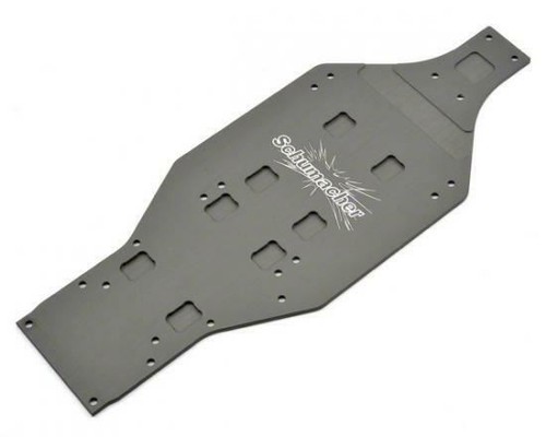 Schumacher alloy chassis - schumacher,