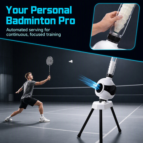 Automatic badminton serve - automatic,