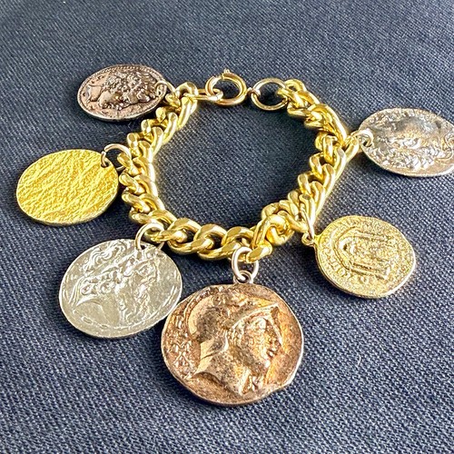 Vintage greco roman - greco, coin