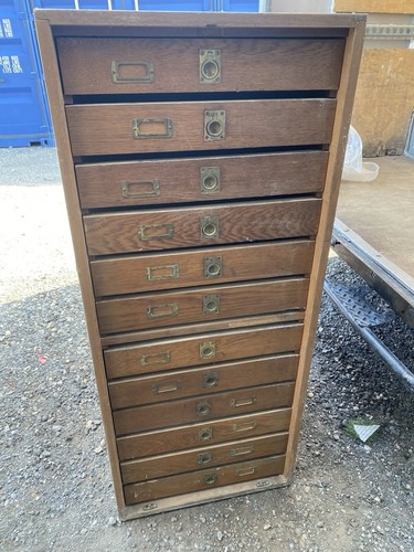 Drawer draftmans cabinet - 12,