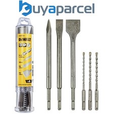 Dewalt 6 Piece SDS+ Flat