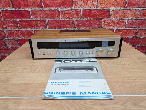 Rotel 202 stereo - rx-202, receiver