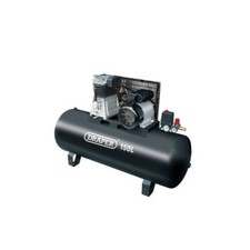 Draper 55304 150L Belt-Driven Air Compressor without wheels 2.2kW/3hp 