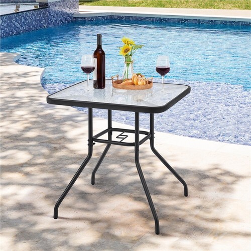 Black outdoor tempered glass - outdoor, tempered-glass