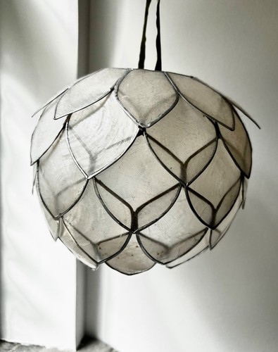 Vintage capiz shell - vintage,