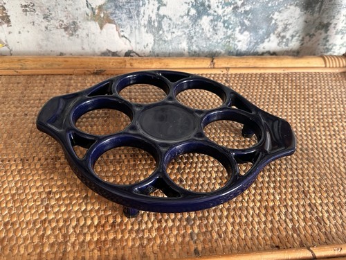 Vintage blue enameled cast - vintage,