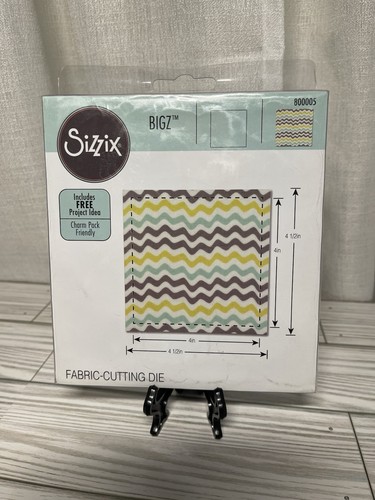 Sizzix bigz square - square, fabric