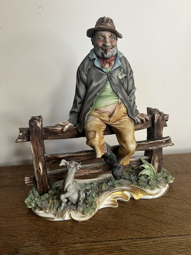 Large vintage capodimonte - vintage,
