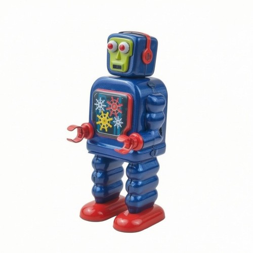 Tin toy robot vintage - toy, vintage-style