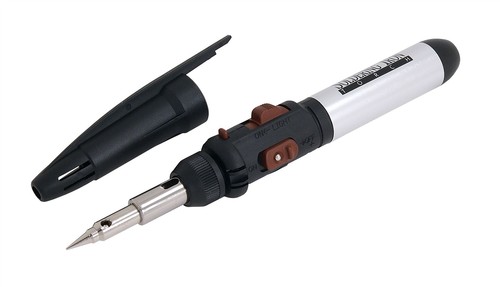 Self igniting gas soldering - igniting,