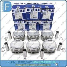 6x OEM MAHLE Pistons & Rings Set Φ84.51mm For AUDI S4 S5 A6 A7 A8 Q5 Q7 TFSI 3.0