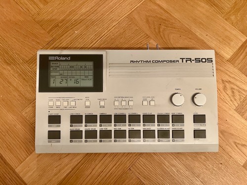 Roland 505 drum machine - tr-505, +
