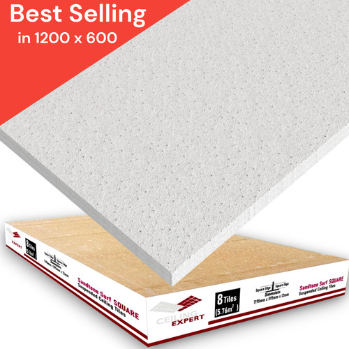 Suspended ceiling tiles 1195 - ceiling, x