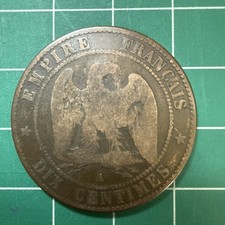  1855 France 10 Centimes