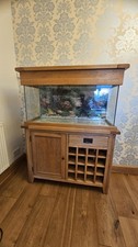 Solid Oak Fish Tank (