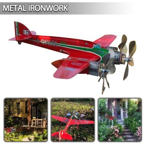 Airplane wind spinners metal - wind,