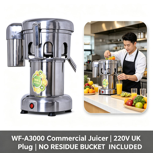 Commercial 370w juicer 220v - commercial,