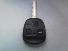 GENUINE LEXUS IS200 GS300 LS400 RX300 ETC 3 BUTTON REMOTE ALARM UNCUT KEY FOB