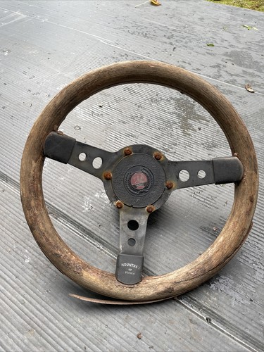 Wooden vauxhall steering - vauxhall, wheel